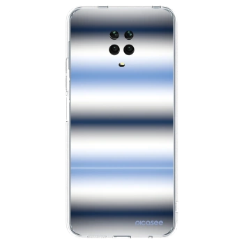 Picasee silikonowe przeźroczyste etui na Xiaomi Redmi Note 9S - Static Lines