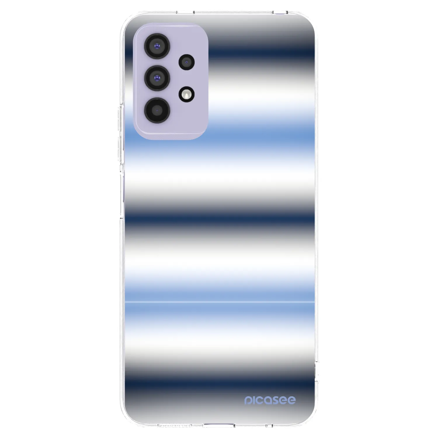 Picasee silikonowe przeźroczyste etui na Samsung Galaxy A32 4G SM-A325F - Static Lines