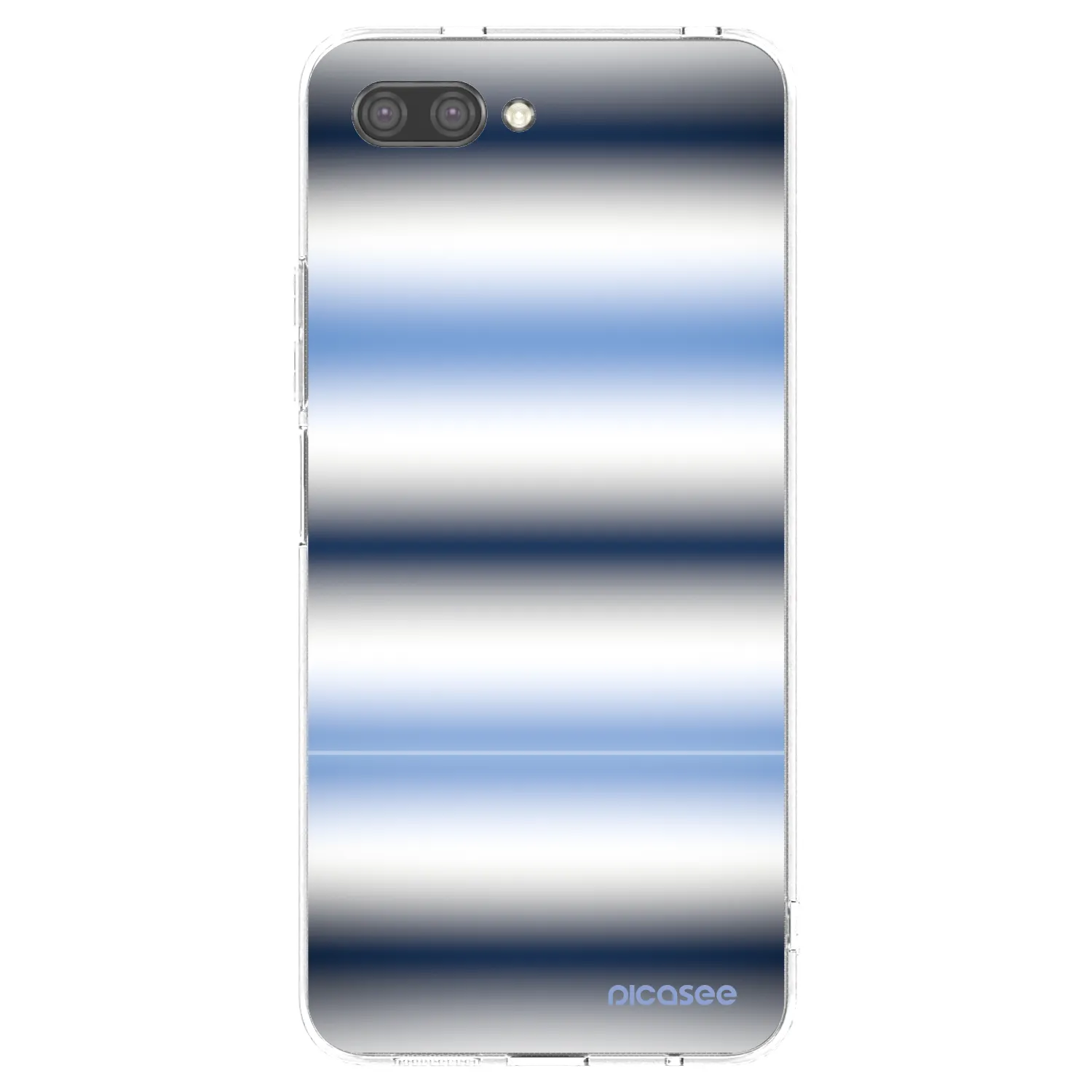 Picasee silikonowe przeźroczyste etui na Honor 10 - Static Lines