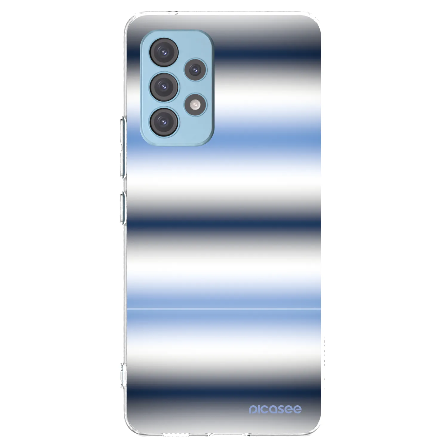 Picasee silikonowe przeźroczyste etui na Samsung Galaxy A53 5G A536 - Static Lines