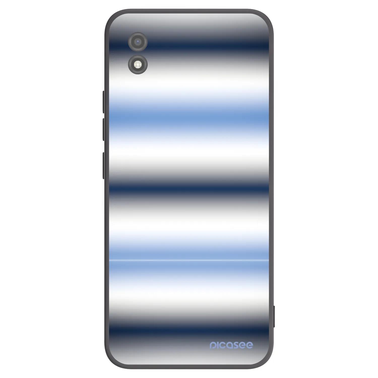 Picasee silikonowe czarne etui na Realme C11 (2021) - Static Lines