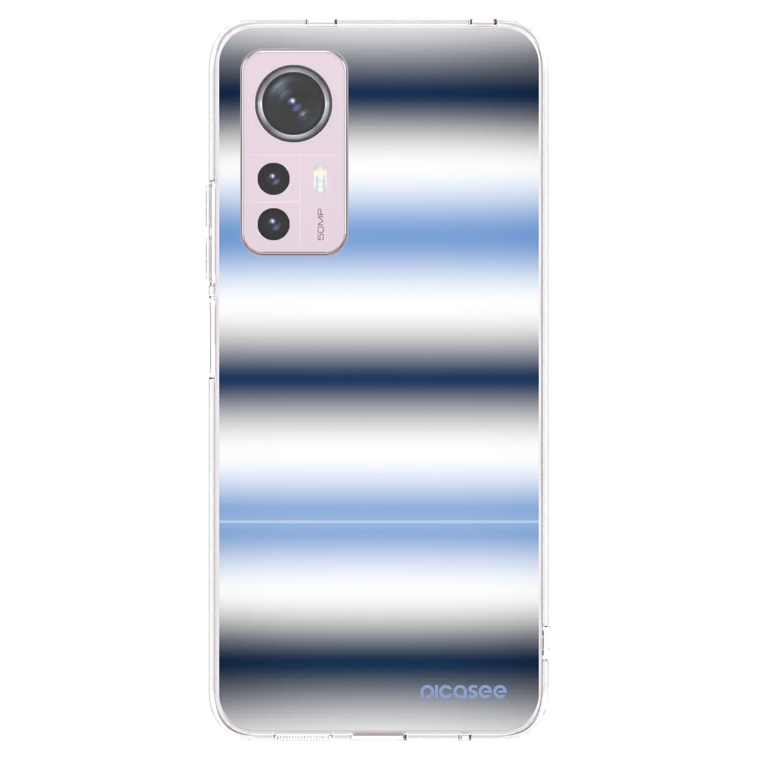 Picasee silikonowe przeźroczyste etui na Xiaomi 12 - Static Lines