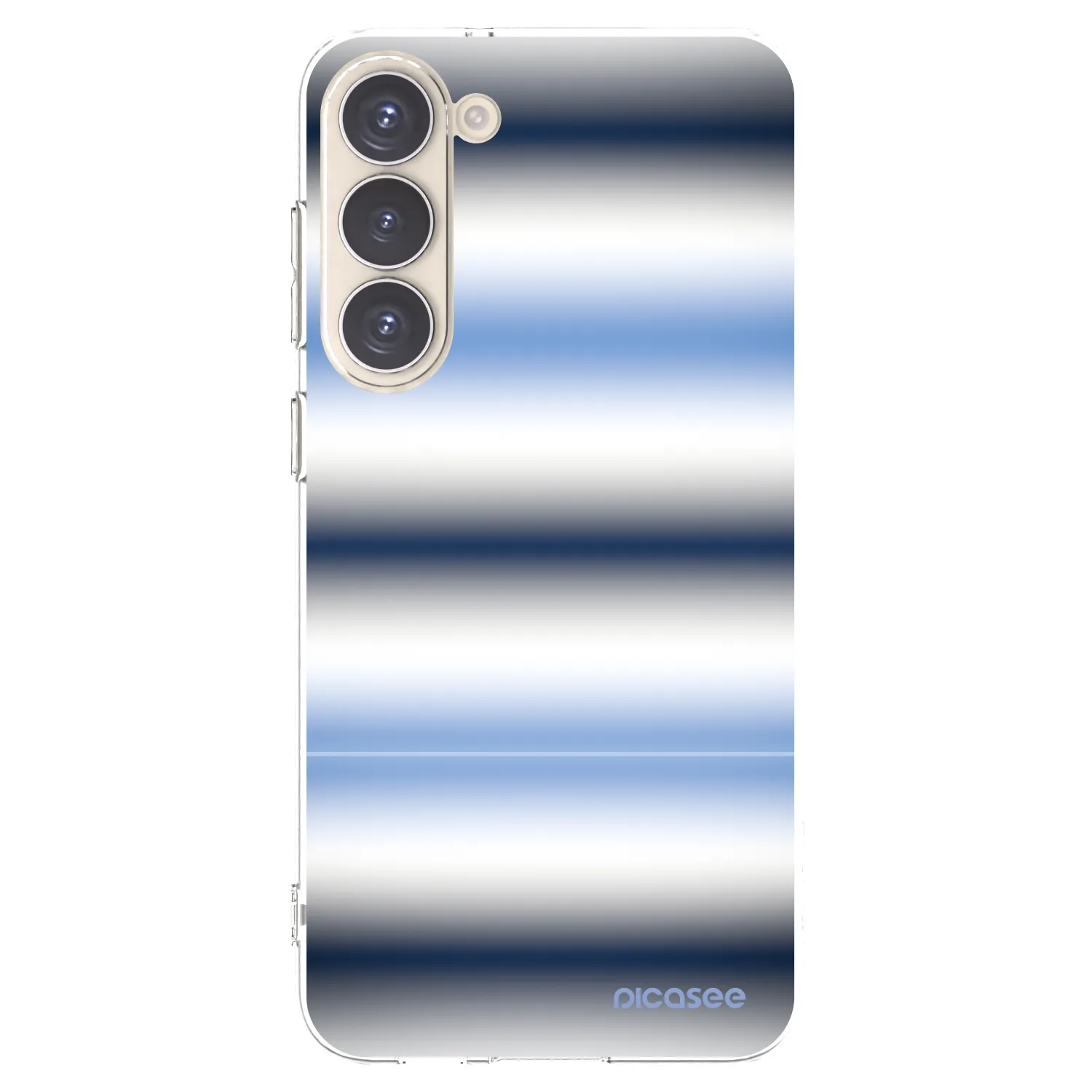 Picasee silikonowe przeźroczyste etui na Samsung Galaxy S23+ 5G - Static Lines