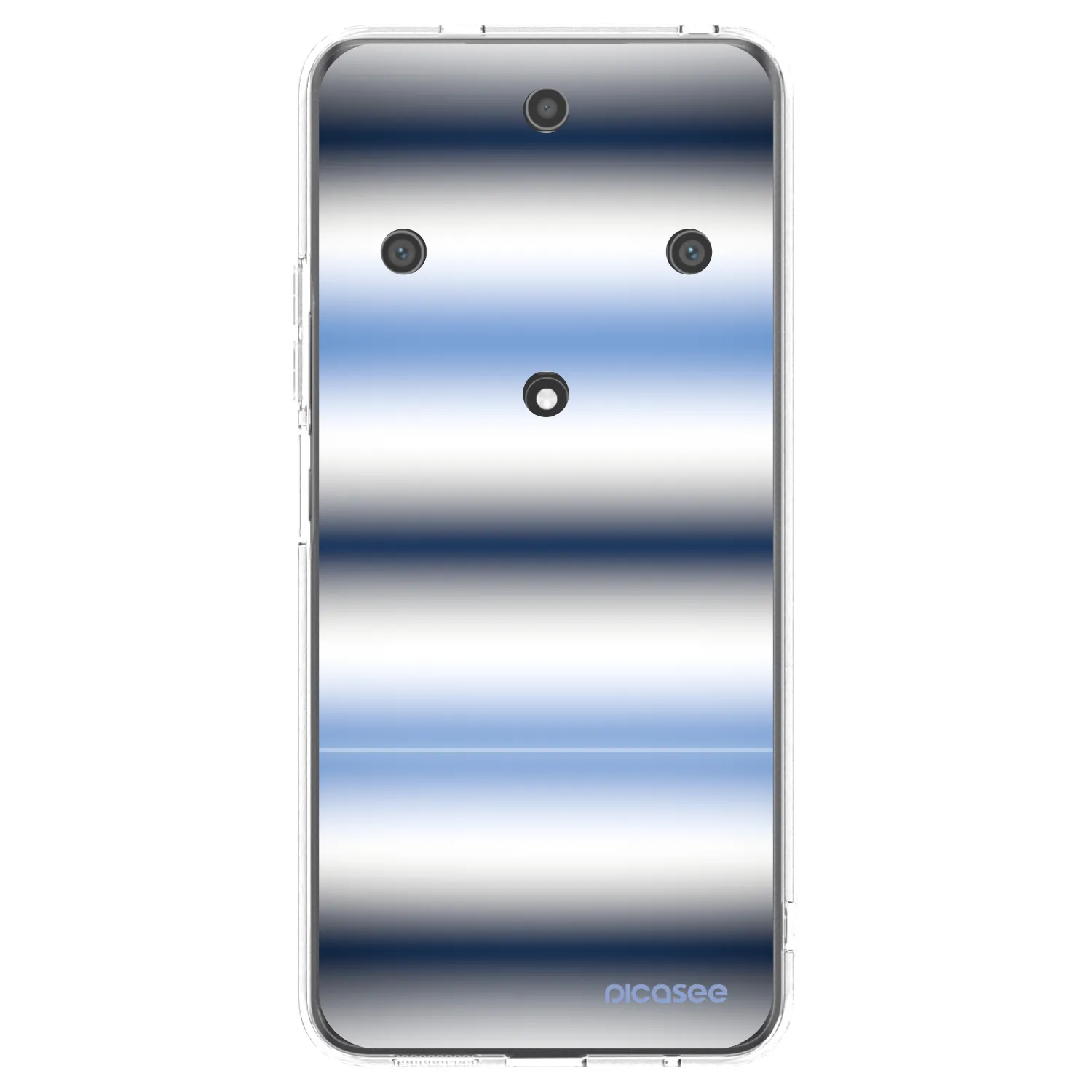 Picasee silikonowe przeźroczyste etui na Honor Magic5 Lite 5G - Static Lines
