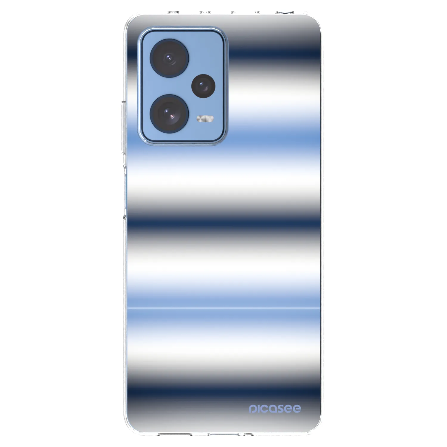 Picasee silikonowe przeźroczyste etui na Xiaomi Redmi Note 12 Pro 5G - Static Lines