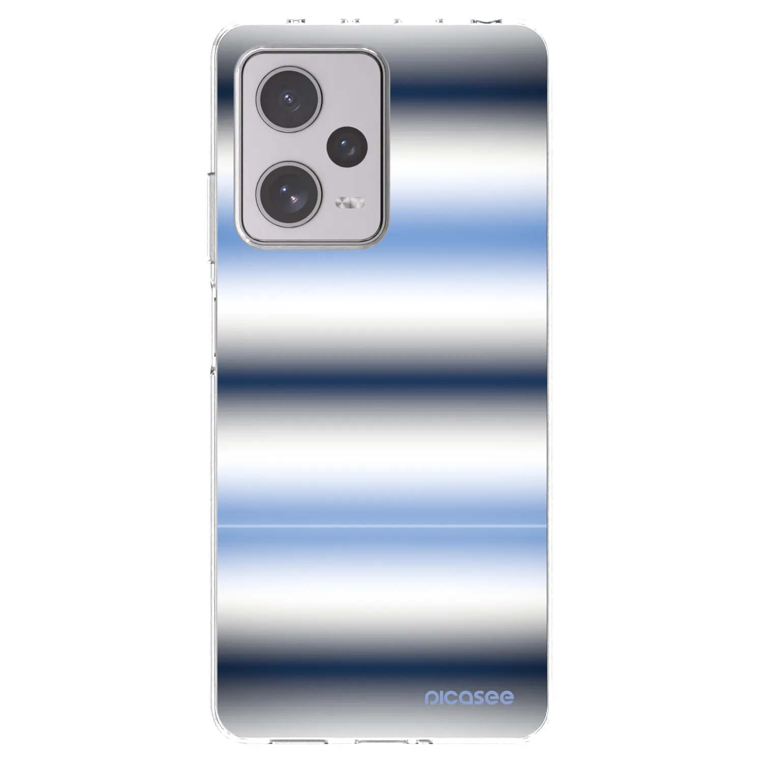 Picasee silikonowe przeźroczyste etui na Xiaomi Redmi Note 12 Pro+ 5G - Static Lines