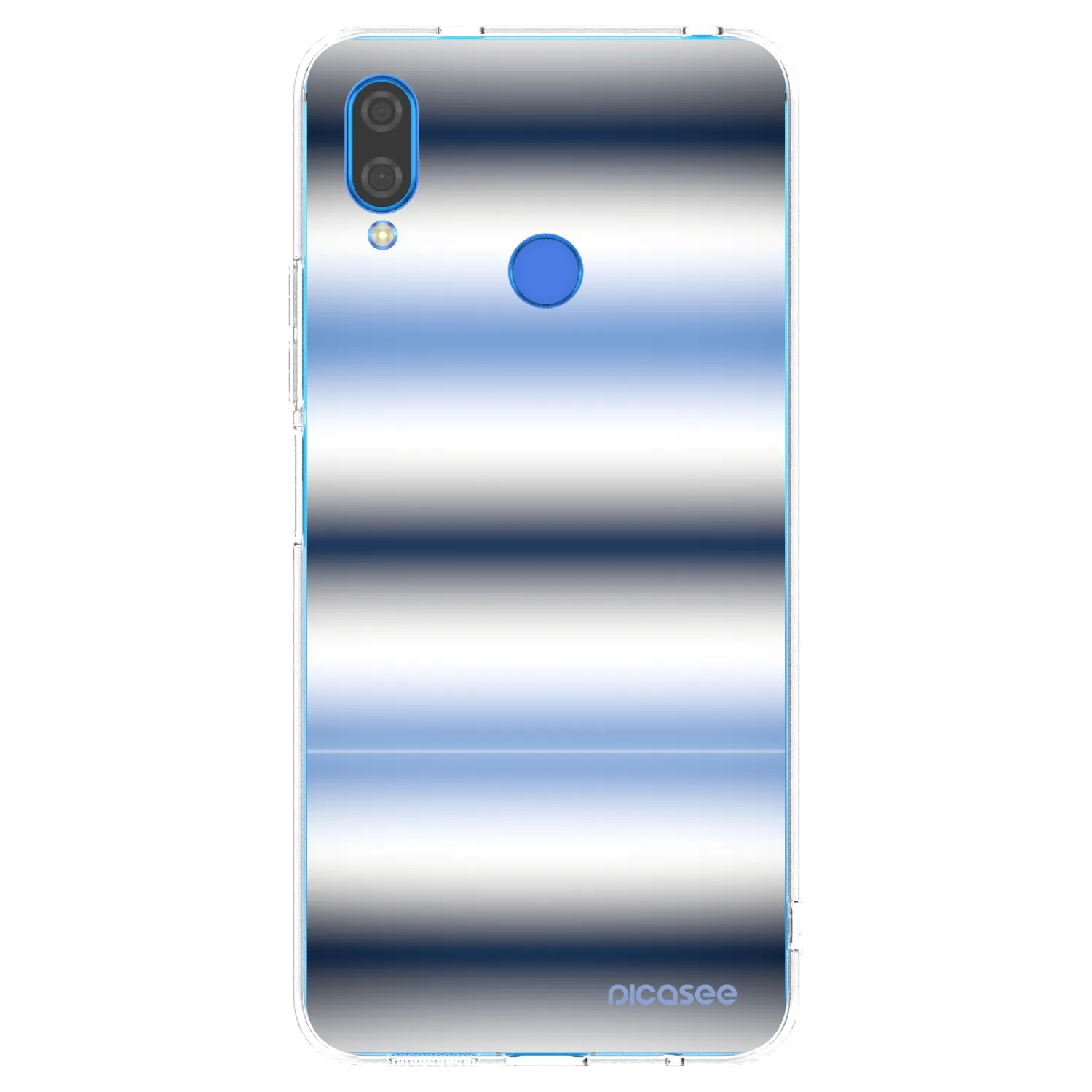 Picasee silikonowe przeźroczyste etui na Huawei Nova 3i - Static Lines