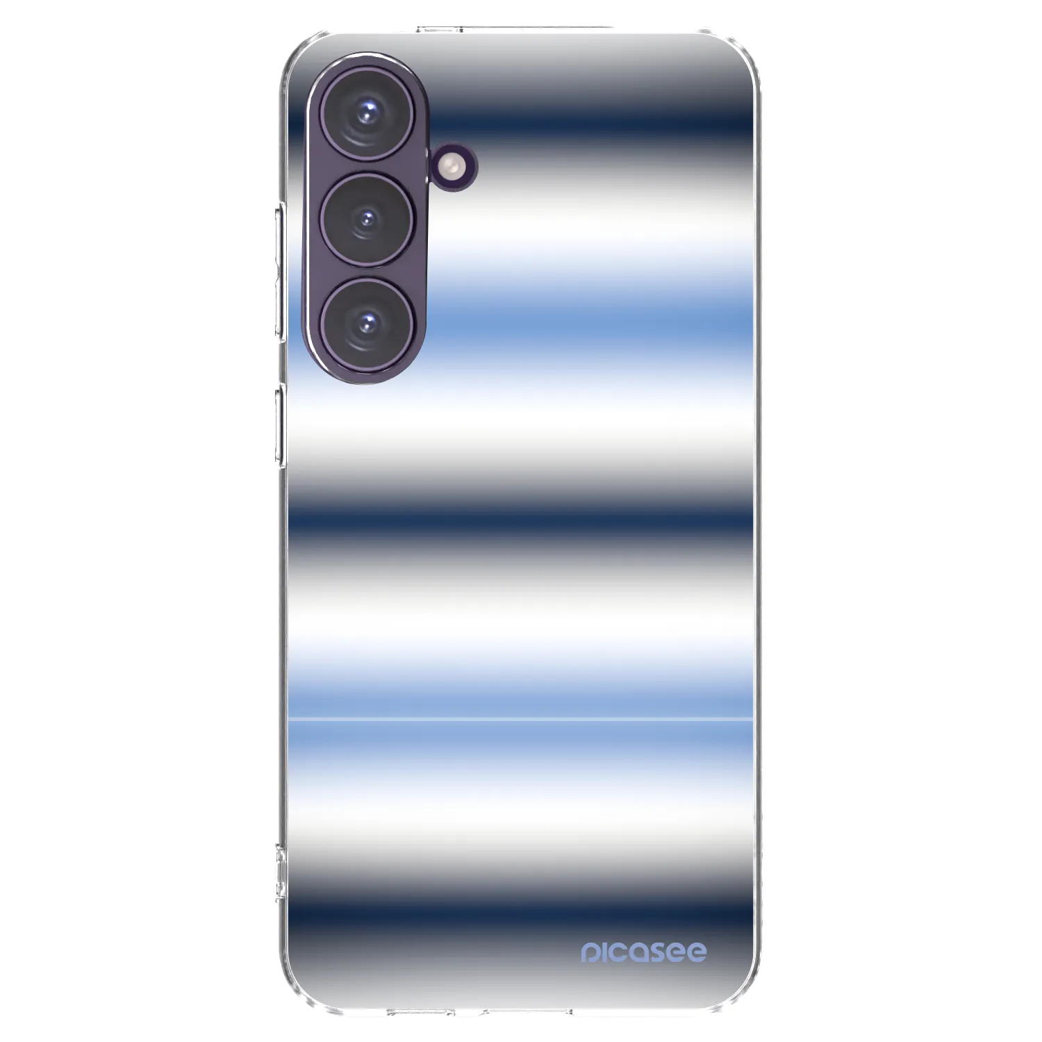 Picasee silikonowe przeźroczyste etui na Samsung Galaxy S24+ S926B 5G - Static Lines