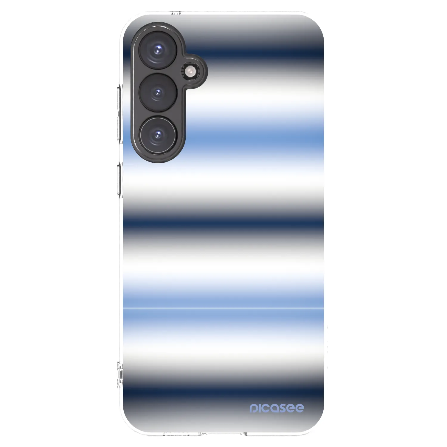 Picasee silikonowe przeźroczyste etui na Samsung Galaxy S23 FE S711B - Static Lines