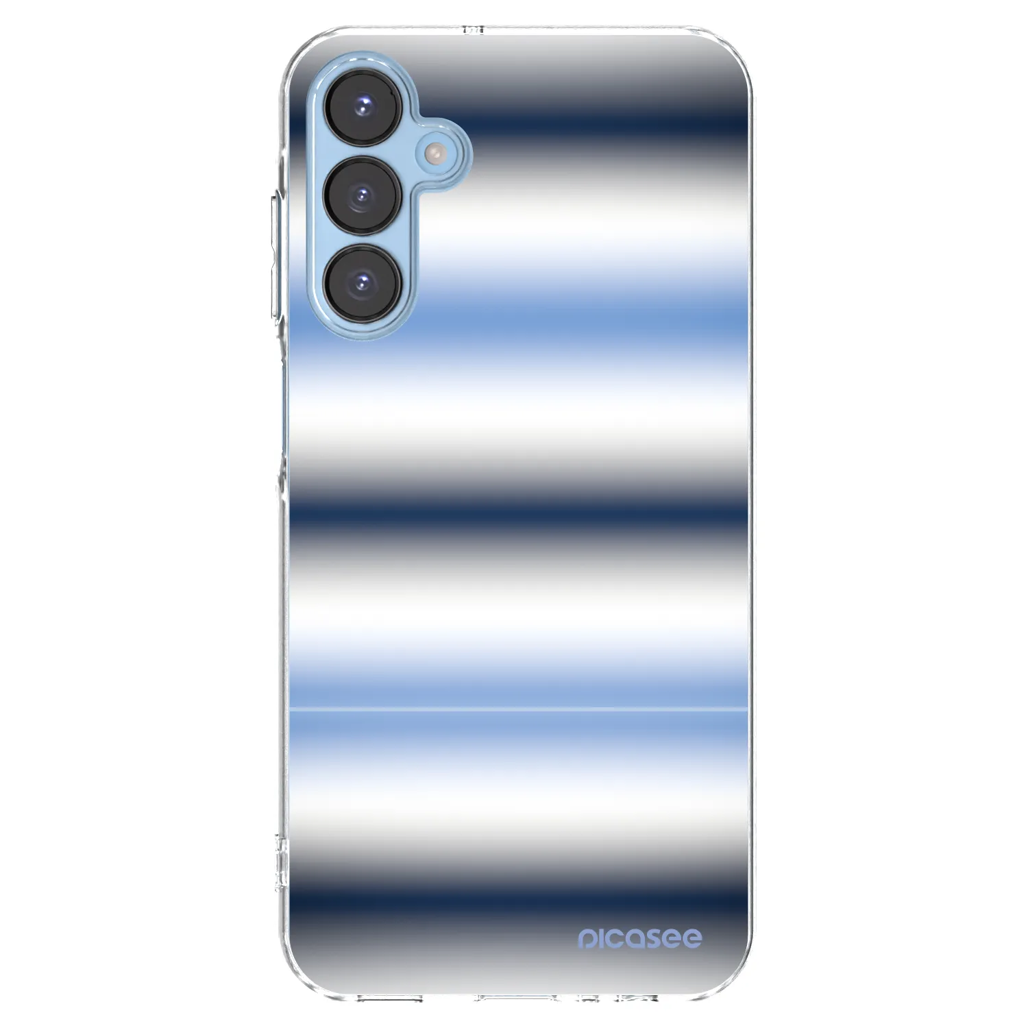 Picasee silikonowe przeźroczyste etui na Samsung Galaxy A15 A156B 5G - Static Lines