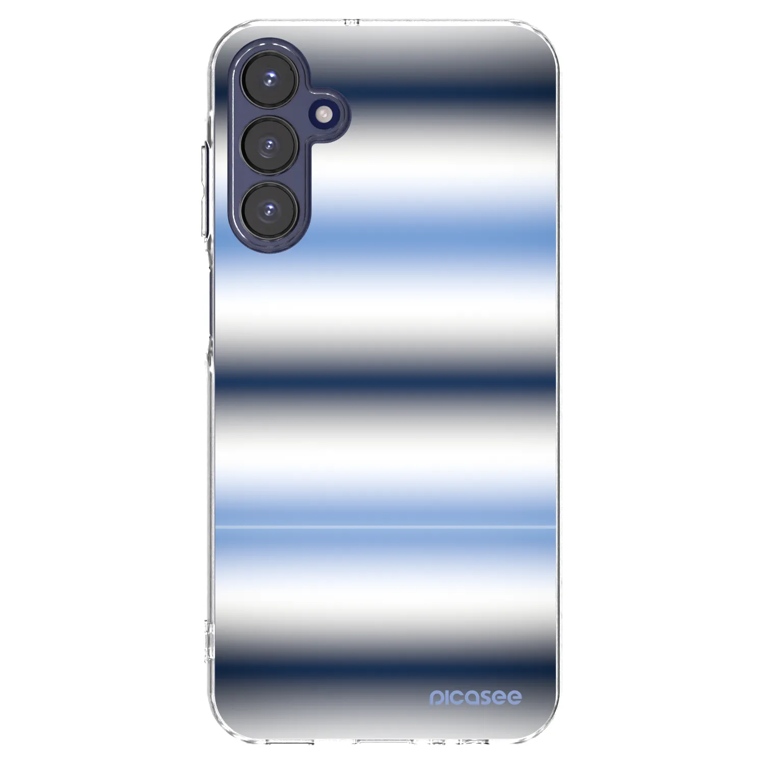 Picasee silikonowe przeźroczyste etui na Samsung Galaxy A15 A155F 4G - Static Lines