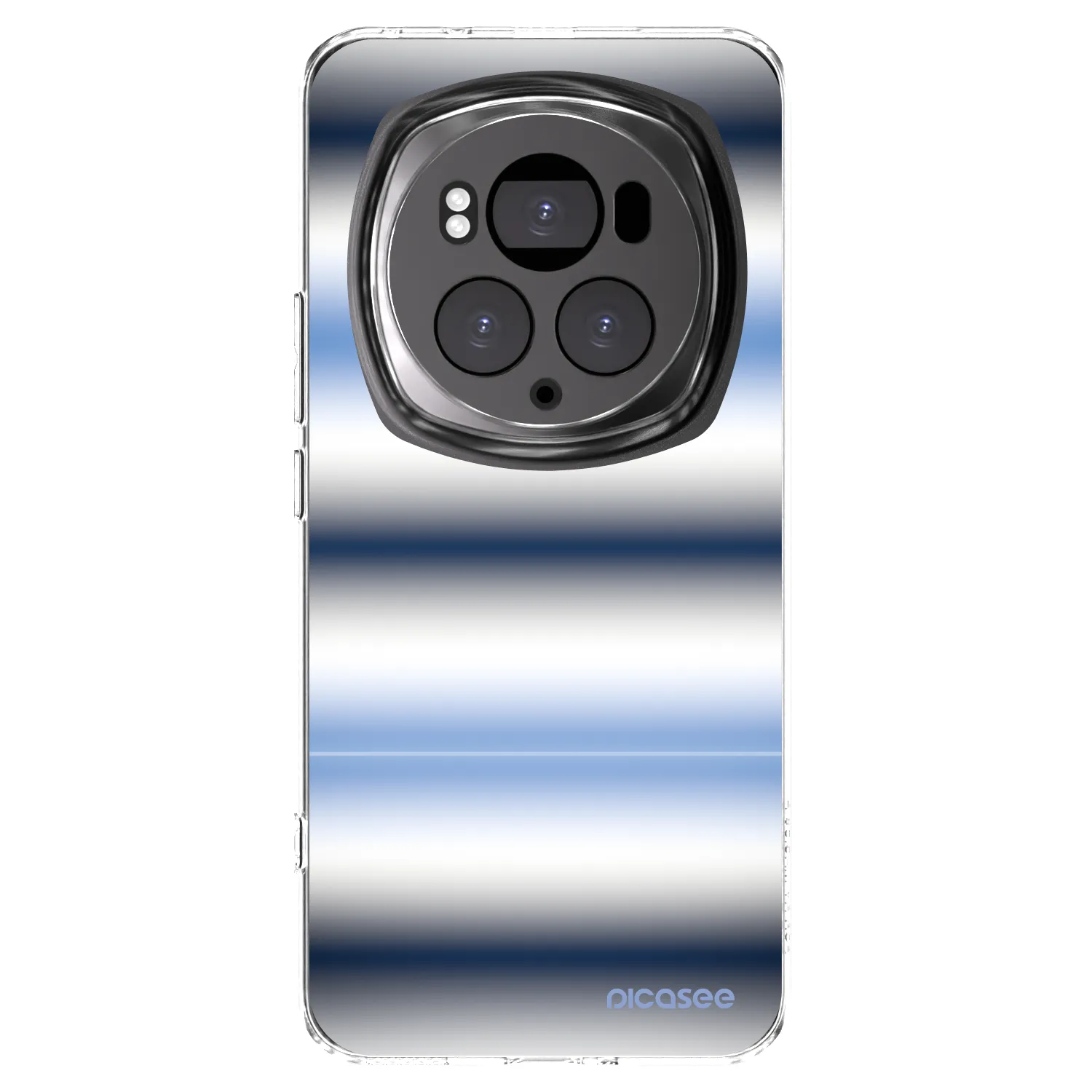 Picasee silikonowe przeźroczyste etui na Honor Magic6 Pro - Static Lines