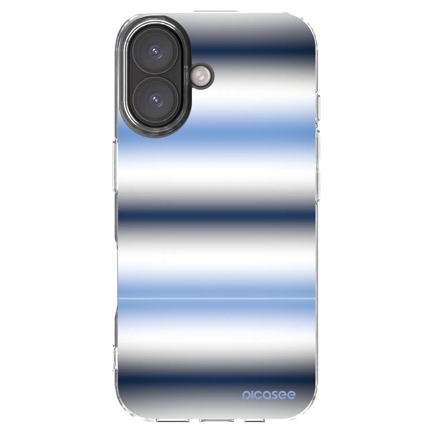 Picasee silikonowe przeźroczyste etui na Apple iPhone 16 - Static Lines