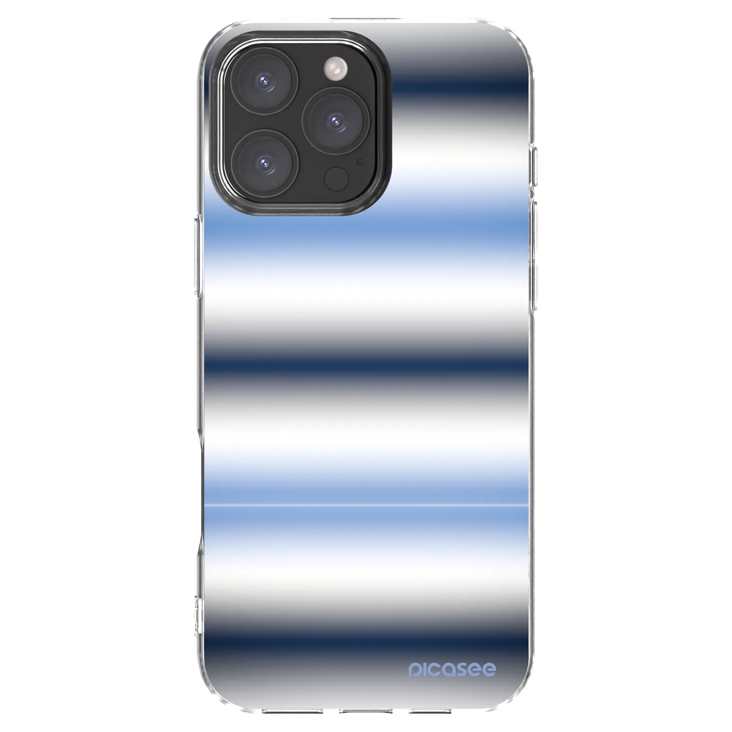 Picasee silikonowe przeźroczyste etui na Apple iPhone 16 Pro Max - Static Lines