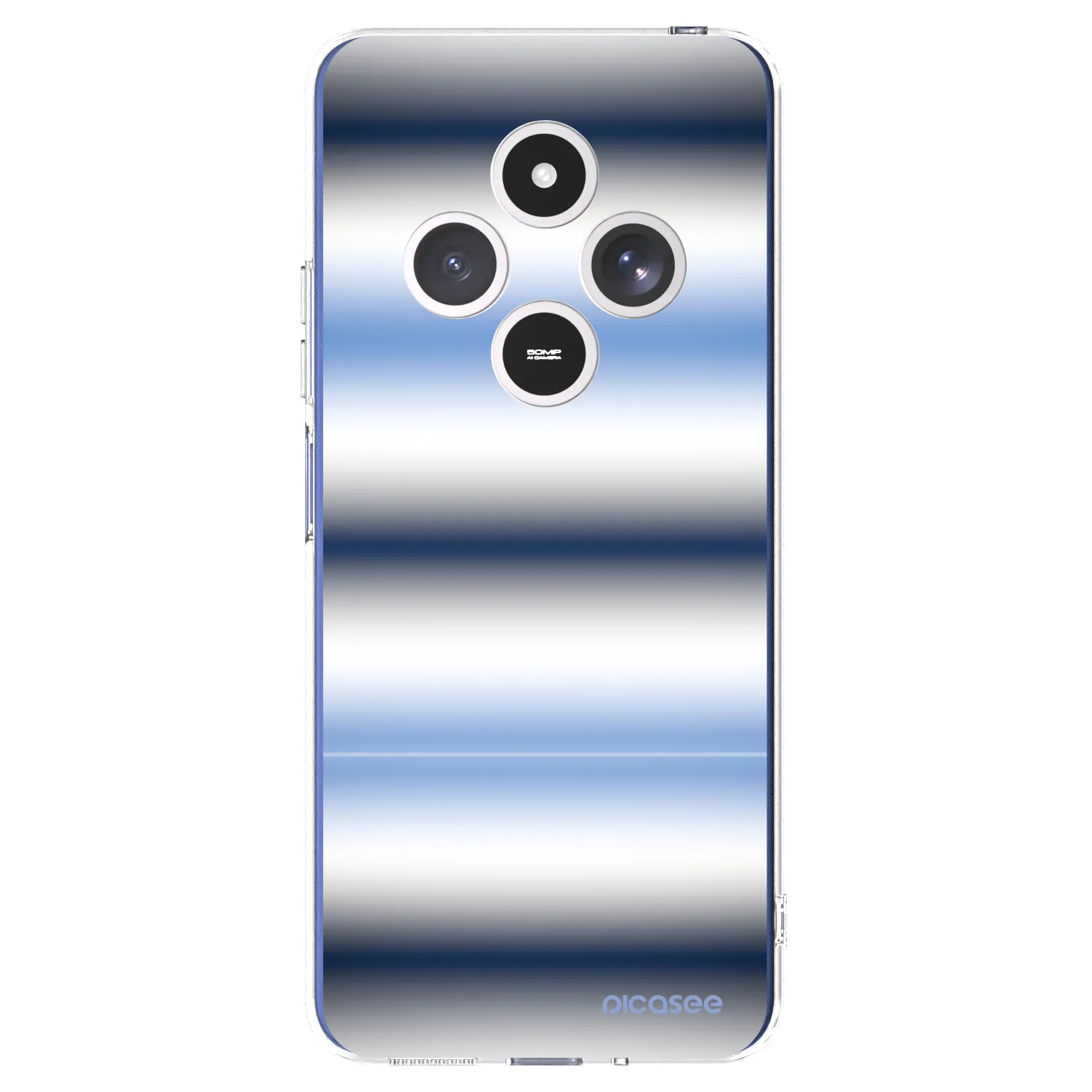 Picasee silikonowe przeźroczyste etui na Xiaomi Redmi 14C - Static Lines