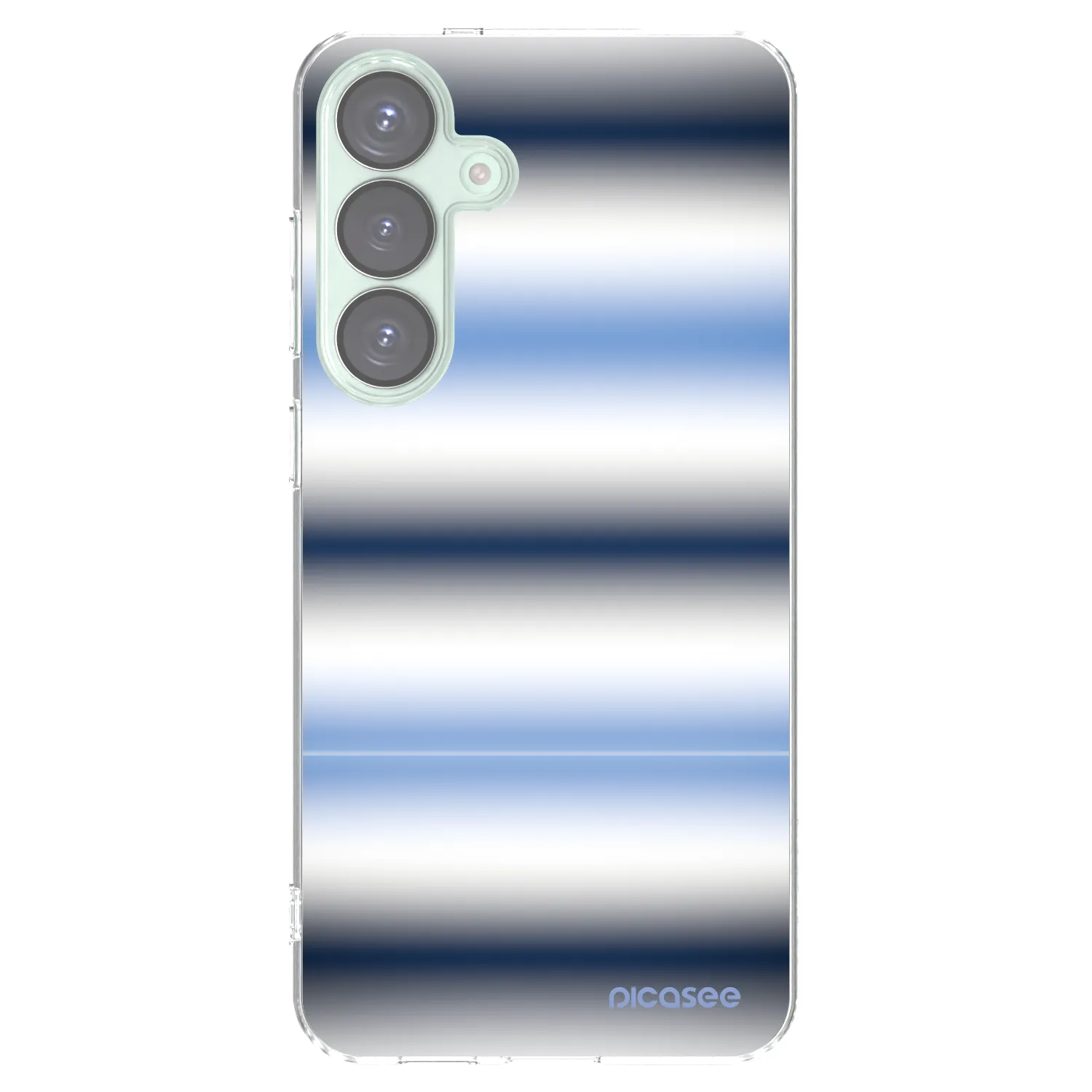 Picasee silikonowe przeźroczyste etui na Samsung Galaxy S25+ 5G - Static Lines