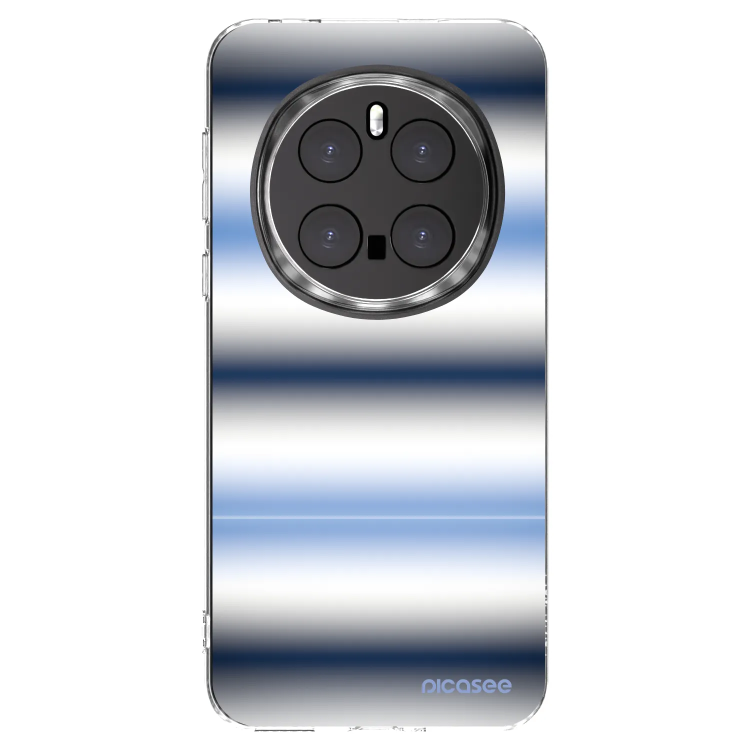 Picasee silikonowe przeźroczyste etui na Honor Magic7 Pro 5G - Static Lines