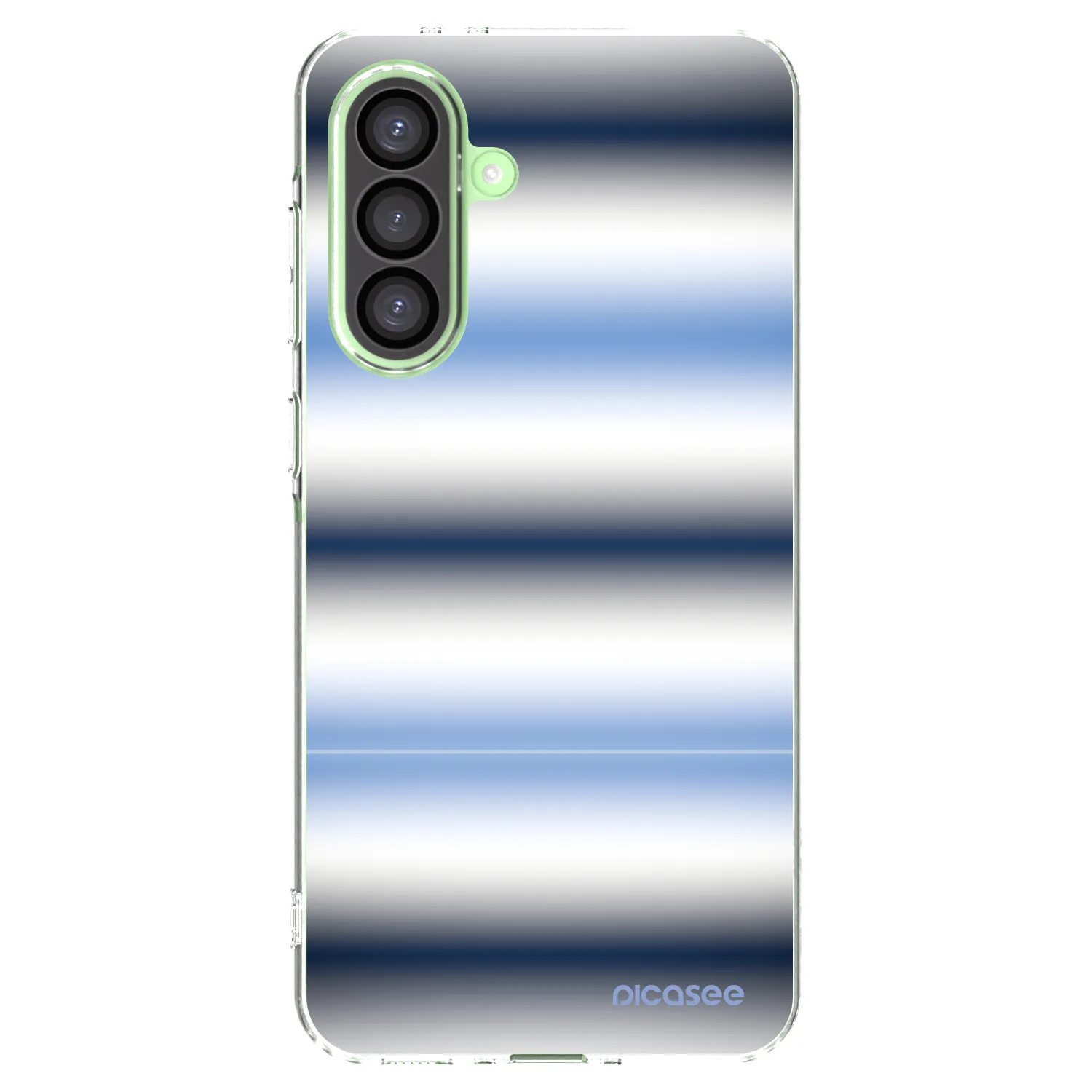 Picasee silikonowe przeźroczyste etui na Samsung Galaxy A26 5G A266B - Static Lines