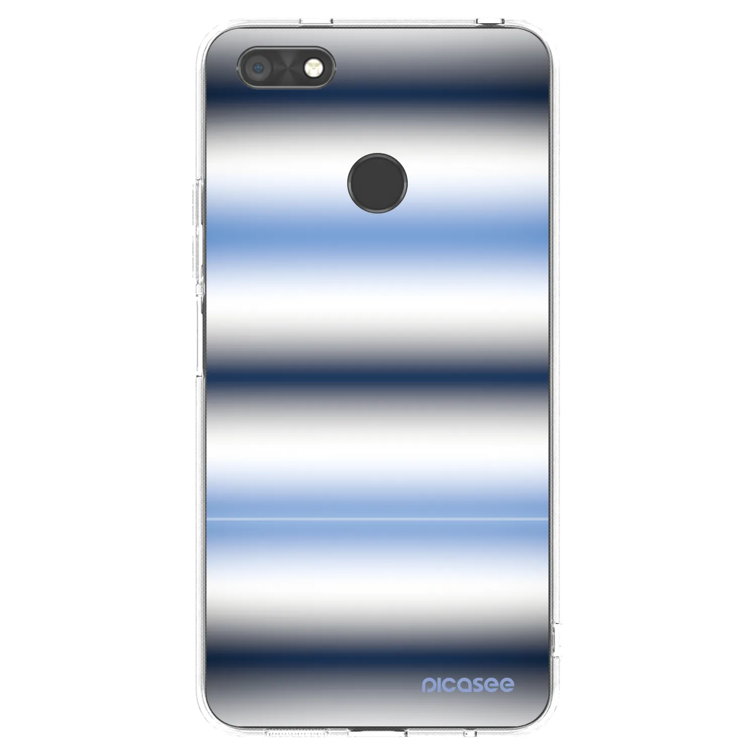 Picasee silikonowe przeźroczyste etui na Huawei P9 Lite Mini - Static Lines