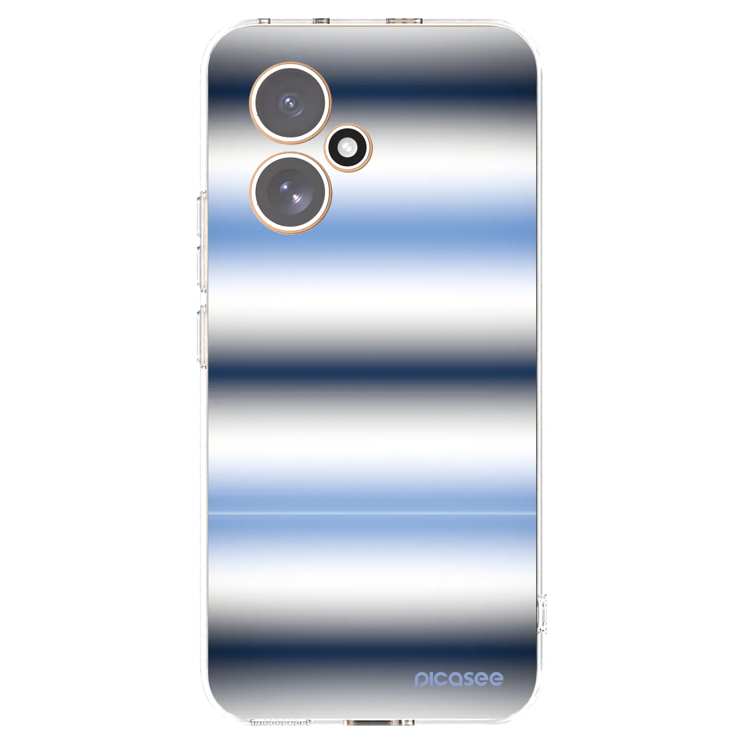 Picasee silikonowe przeźroczyste etui na Honor 400 5G - Static Lines