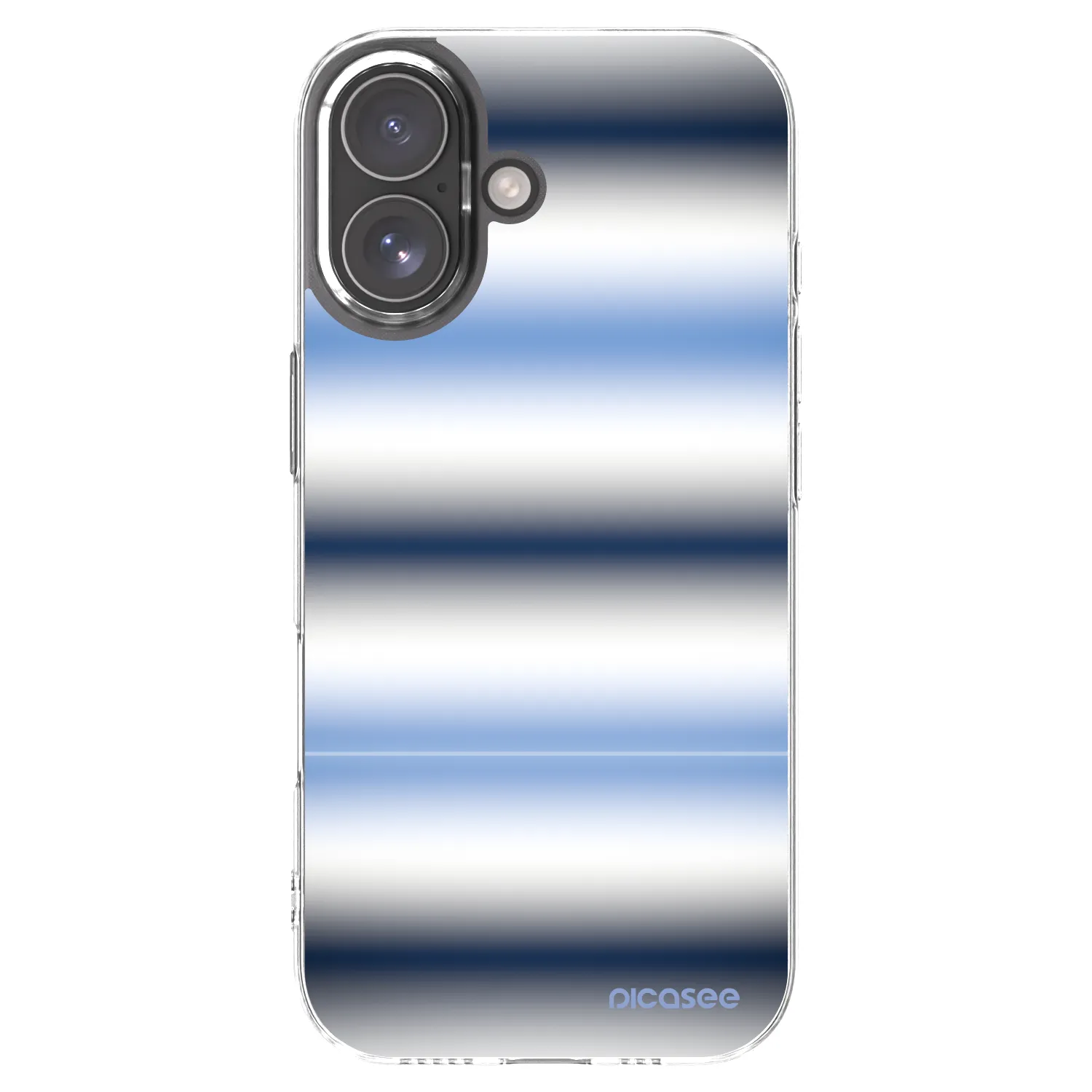 Picasee silikonowe przeźroczyste etui na Apple iPhone 17 - Static Lines