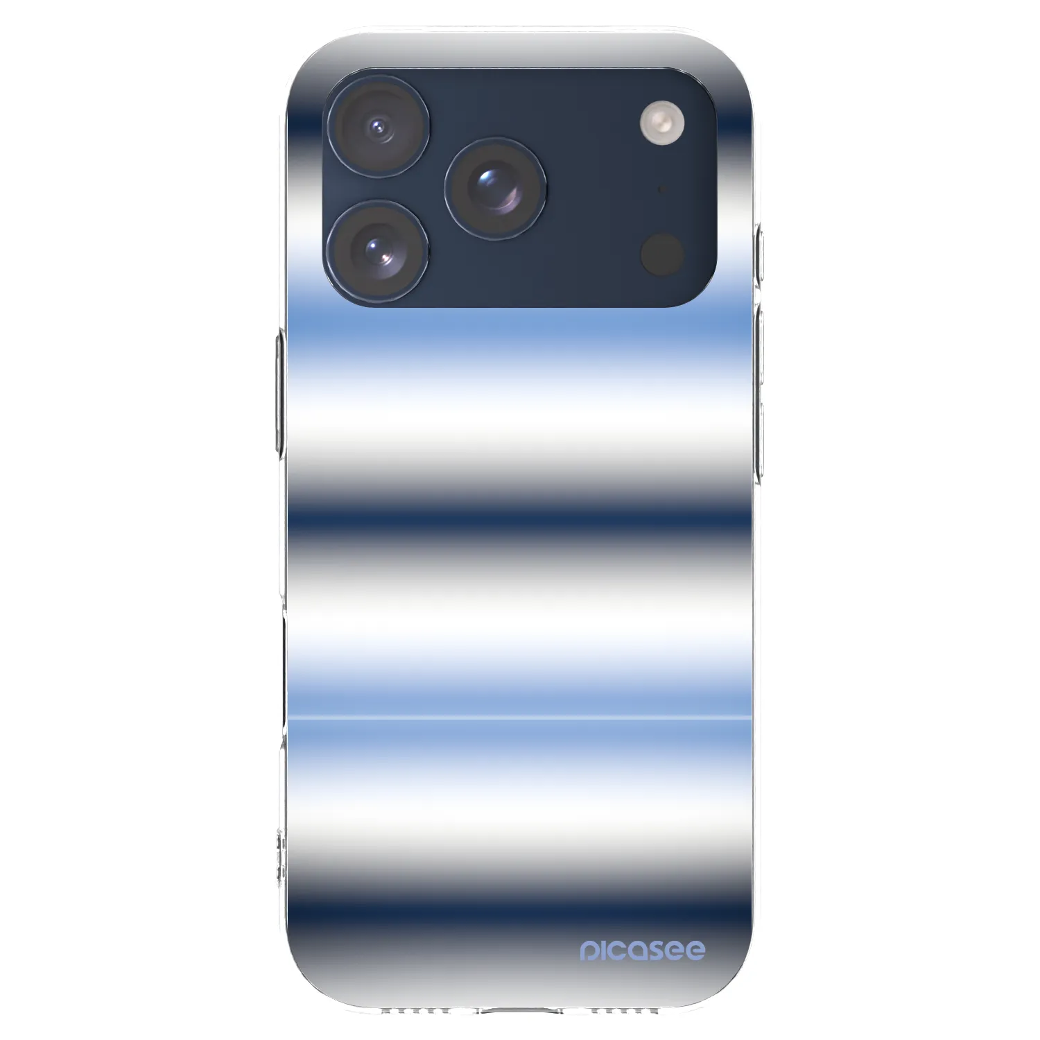 Picasee silikonowe przeźroczyste etui na Apple iPhone 17 Pro - Static Lines