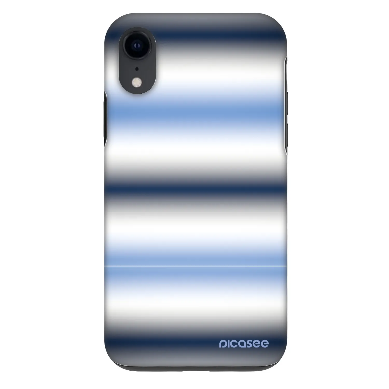 Picasee Fashion Case na Apple iPhone XR - Static Lines