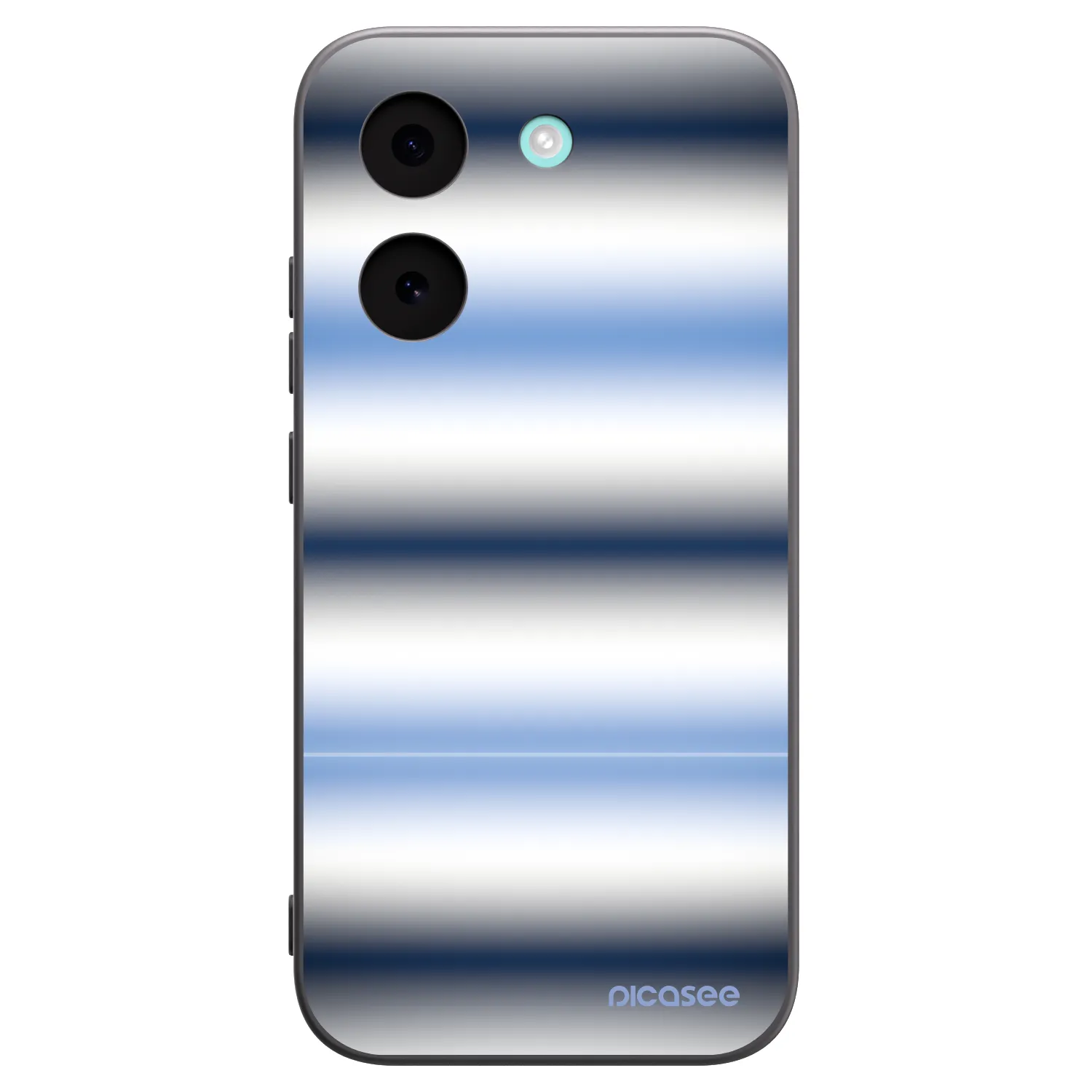 Picasee silikonowe czarne etui na Xiaomi Poco X8 Pro - Static Lines