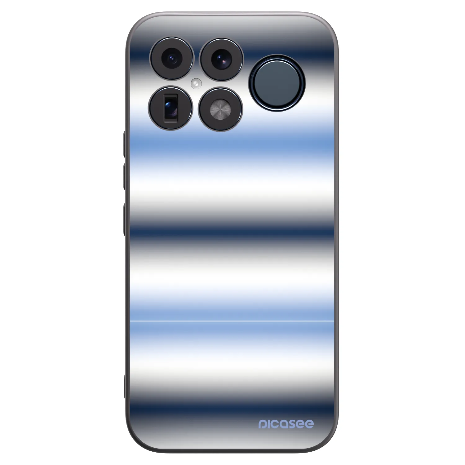 Picasee silikonowe czarne etui na Xiaomi Poco F8 Ultra - Static Lines