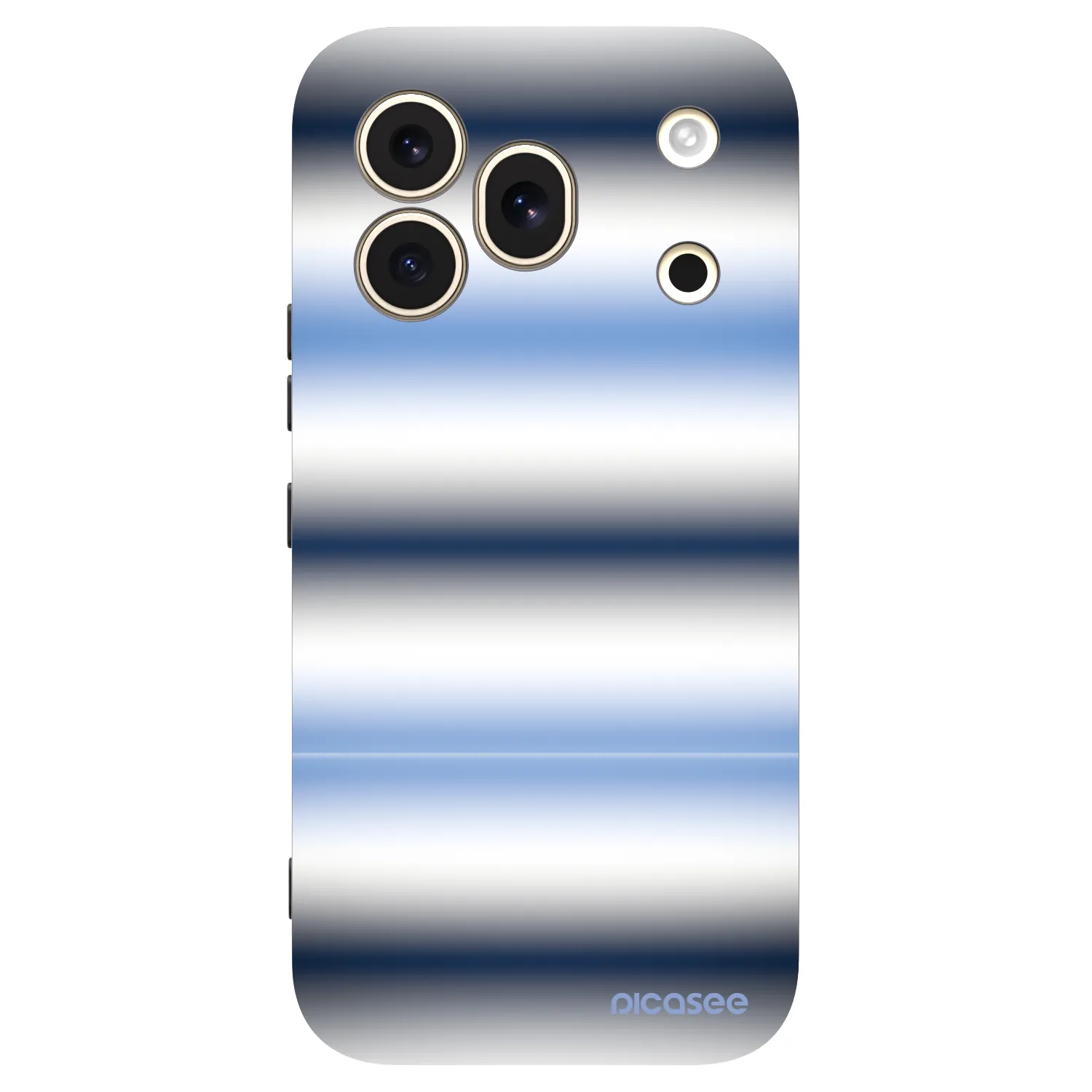 Picasee silikonowe czarne etui na Honor 600 Pro - Static Lines