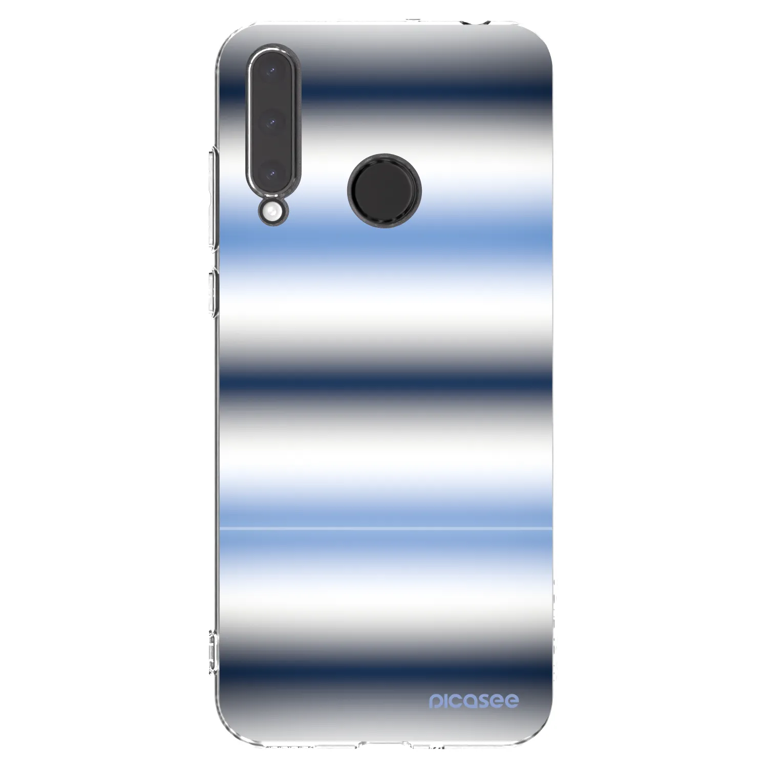 Picasee silikonowe przeźroczyste etui na Honor 20 Lite - Static Lines