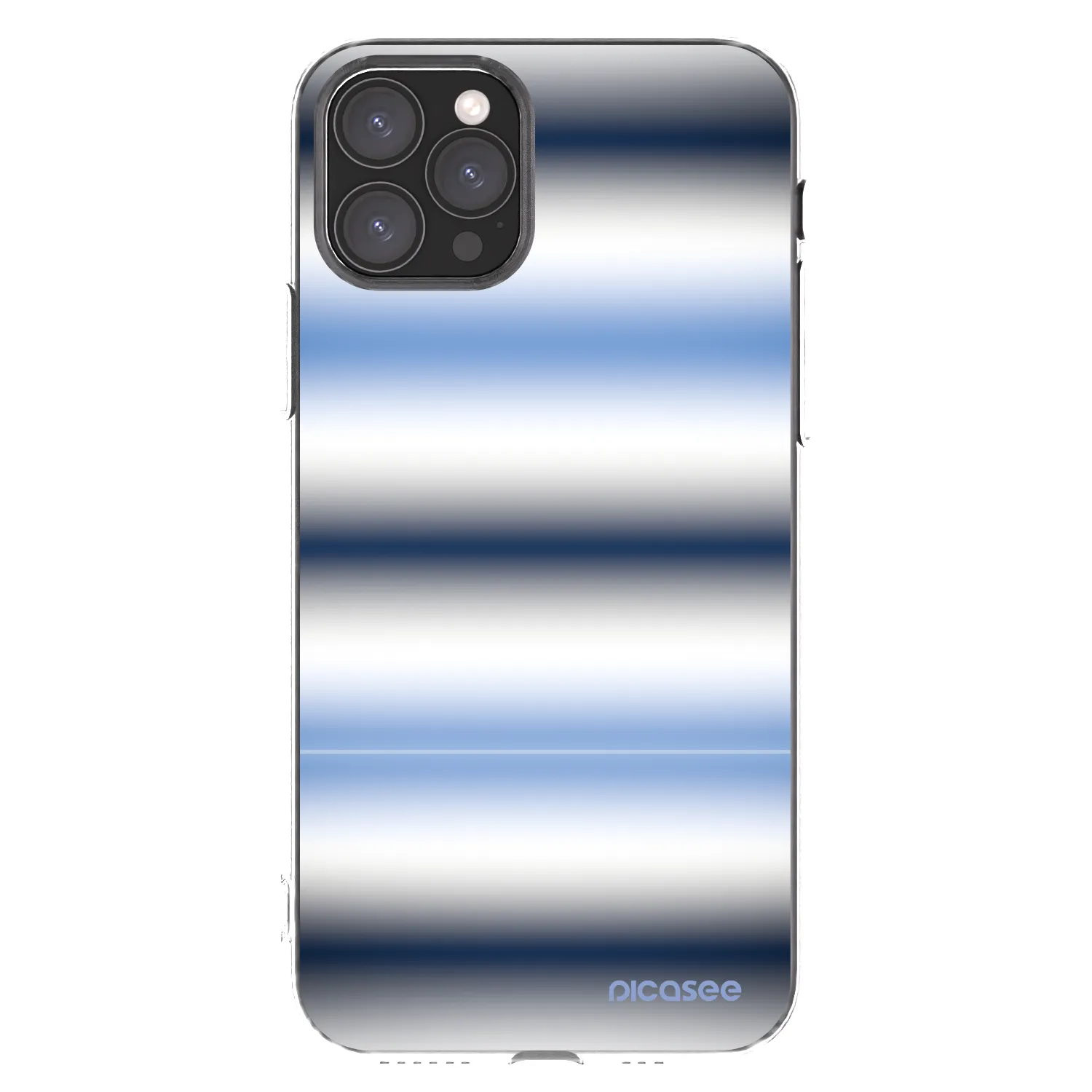 Picasee silikonowe przeźroczyste etui na Apple iPhone 11 Pro - Static Lines