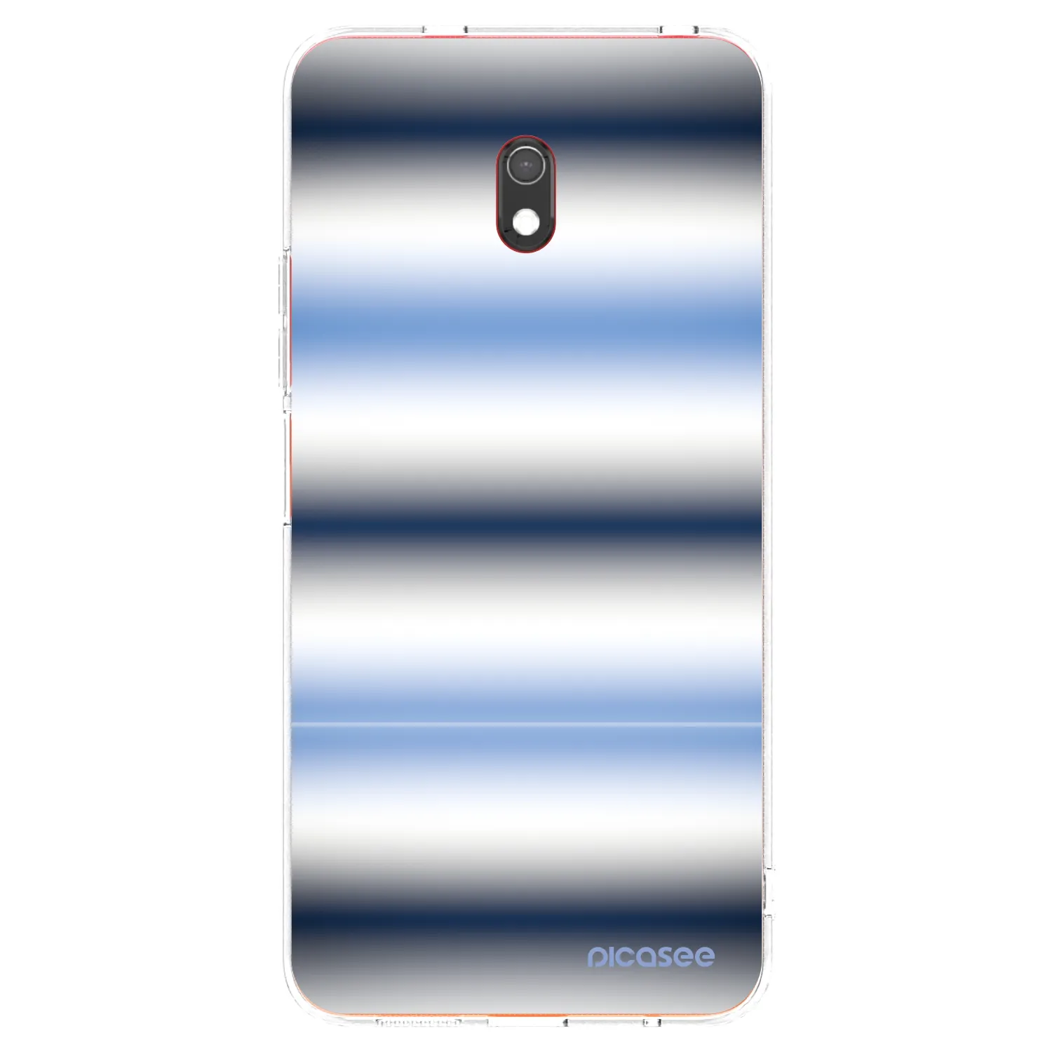 Picasee silikonowe przeźroczyste etui na Xiaomi Redmi 8A - Static Lines