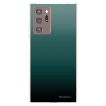 Picasee silikonowe przeźroczyste etui na Samsung Galaxy Note 20 Ultra - Verdant Fade