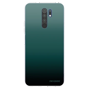 Picasee silikonowe przeźroczyste etui na Xiaomi Redmi 9 - Verdant Fade