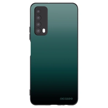 Picasee silikonowe czarne etui na Huawei P Smart 2021 - Verdant Fade