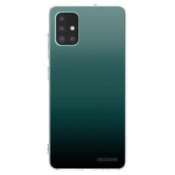 Picasee silikonowe przeźroczyste etui na Samsung Galaxy M51 M515F - Verdant Fade