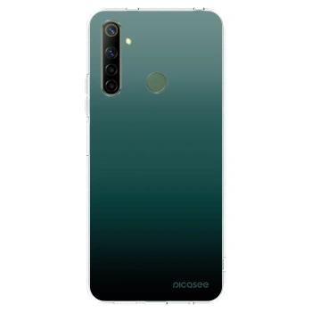 Picasee silikonowe przeźroczyste etui na Realme 6i - Verdant Fade