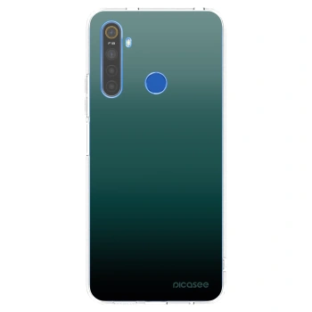 Picasee silikonowe przeźroczyste etui na Realme 5 - Verdant Fade