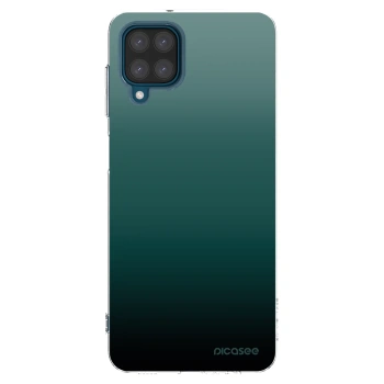 Picasee silikonowe przeźroczyste etui na Samsung Galaxy A12 A125F - Verdant Fade