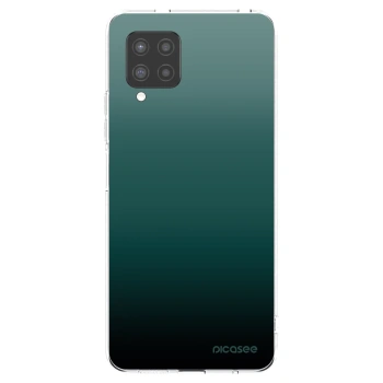 Picasee silikonowe przeźroczyste etui na Samsung Galaxy A42 A426B - Verdant Fade