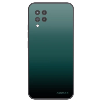 Picasee silikonowe czarne etui na Samsung Galaxy A42 A426B - Verdant Fade