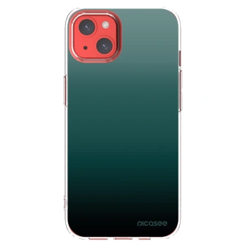 Picasee silikonowe przeźroczyste etui na Apple iPhone 13 - Verdant Fade