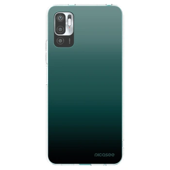 Picasee silikonowe przeźroczyste etui na Xiaomi Redmi Note 10 5G - Verdant Fade