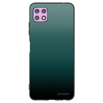 Picasee silikonowe czarne etui na Samsung Galaxy A22 A226B 5G - Verdant Fade