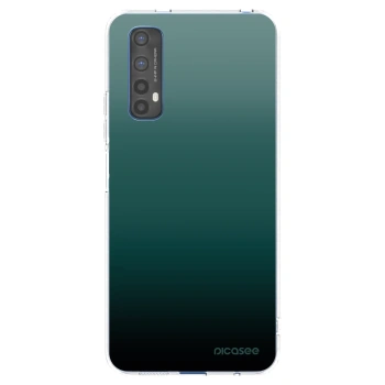 Picasee silikonowe przeźroczyste etui na Realme 7 - Verdant Fade
