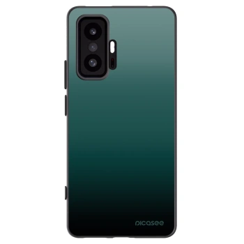 Picasee silikonowe czarne etui na Xiaomi 11T Pro - Verdant Fade