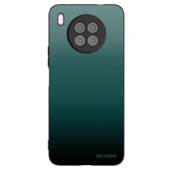 Picasee silikonowe czarne etui na Huawei Nova 8i - Verdant Fade
