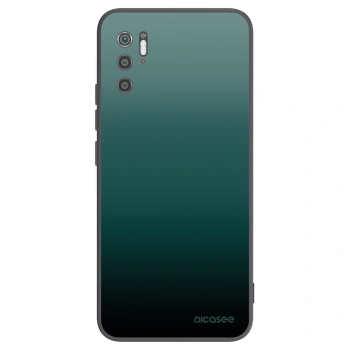 Picasee silikonowe czarne etui na Xiaomi Poco M3 Pro 5G - Verdant Fade