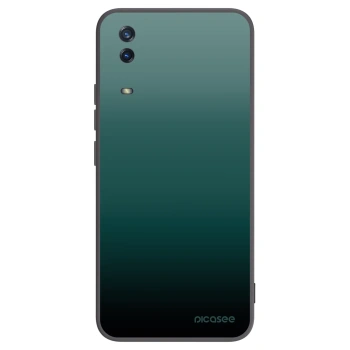 Picasee silikonowe czarne etui na Vivo Y11s - Verdant Fade
